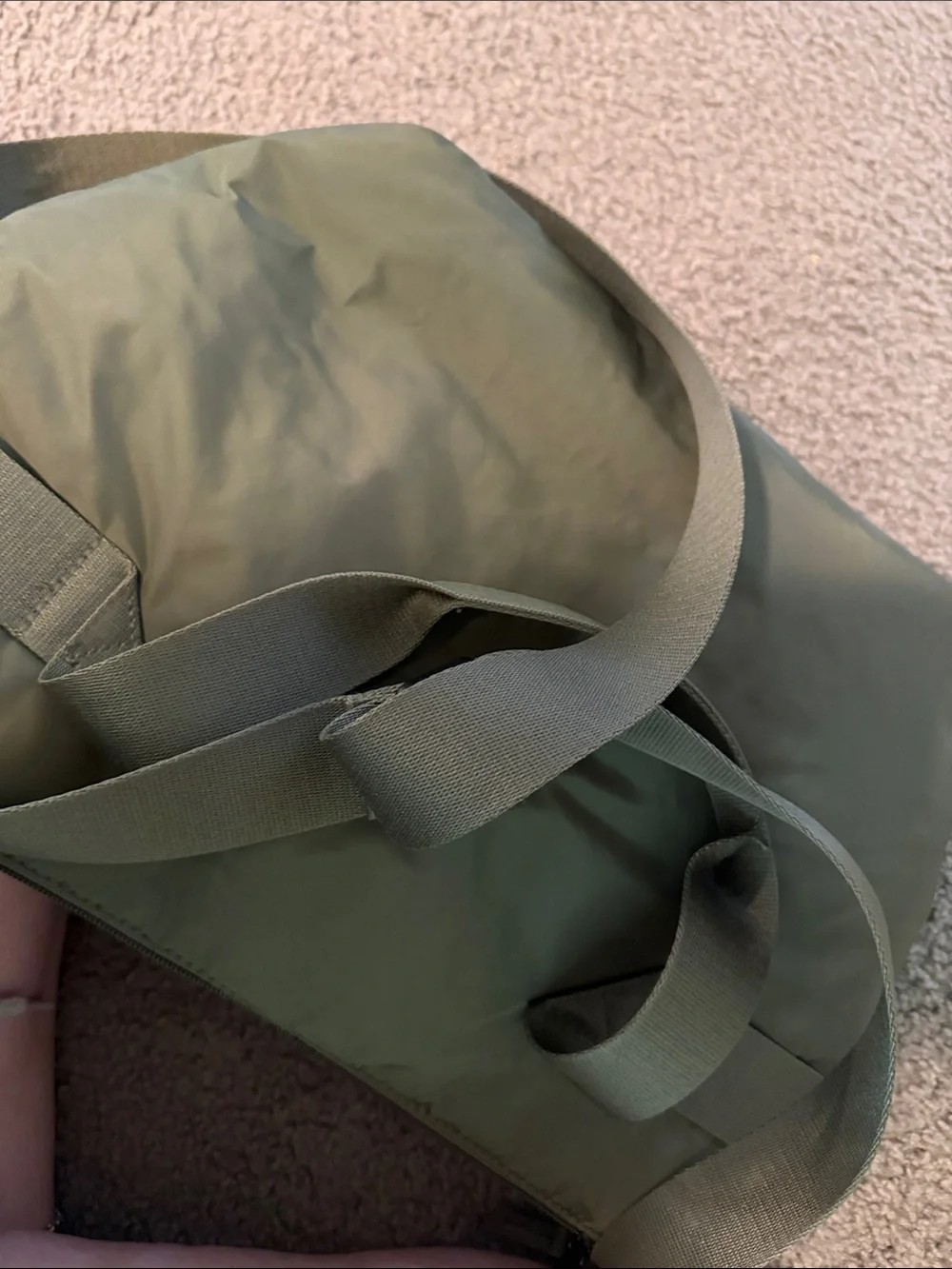 adidas Olive Green Messenger Crossbody Bag
